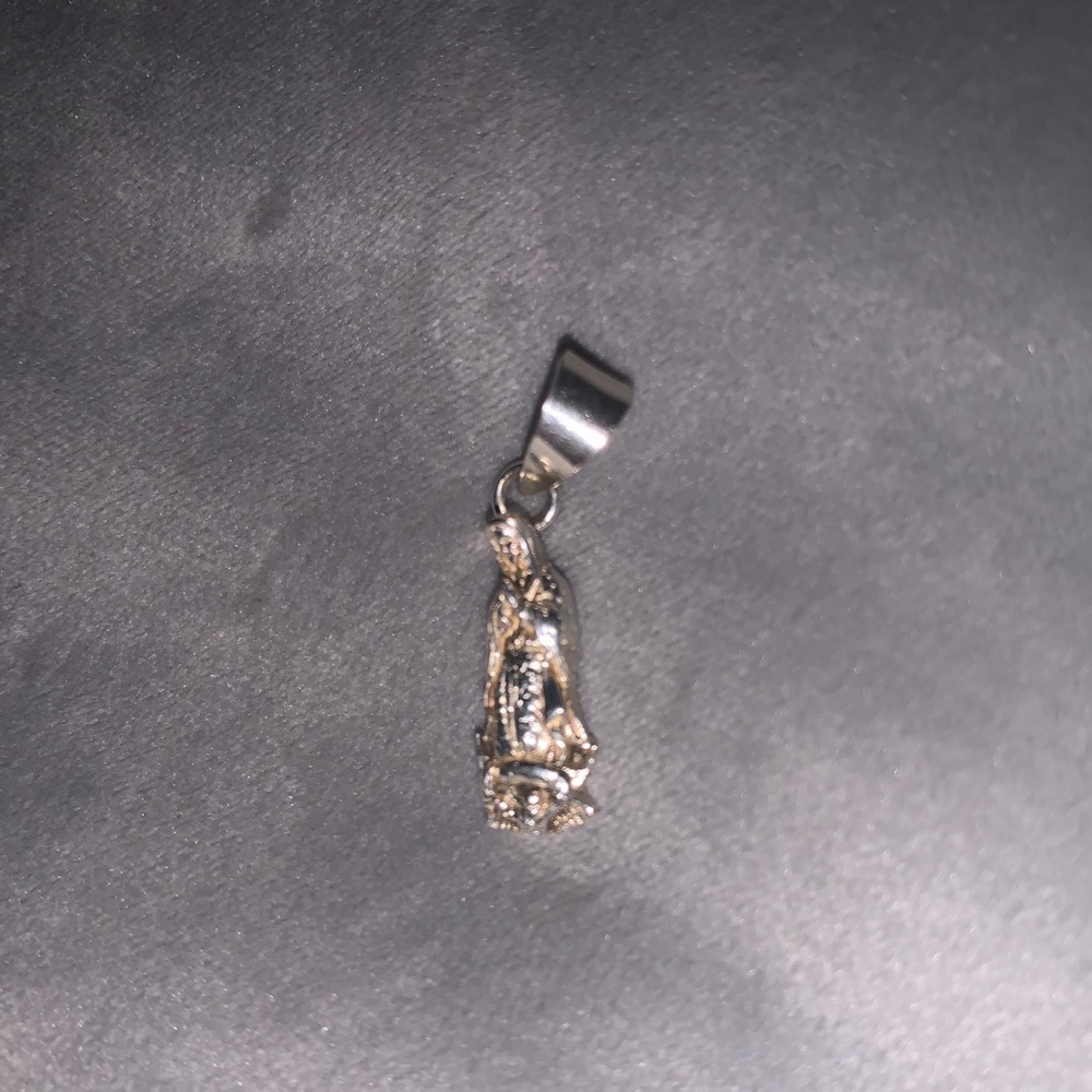 925 silver virgin mary pendent